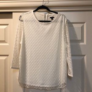 Ann Taylor Cream Top